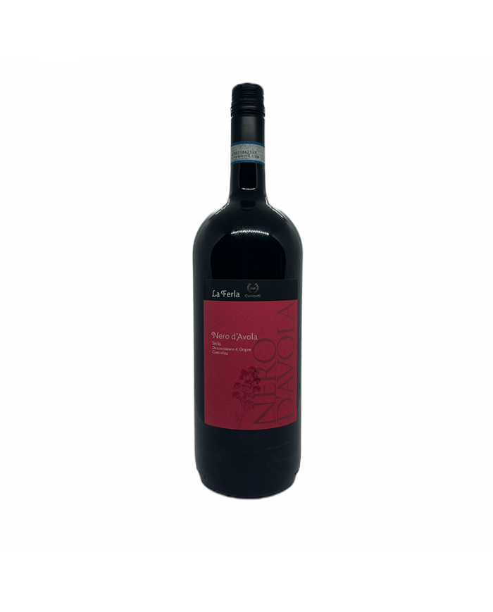 Vini Rossi  LA FERLA Nero D'Avola Sicilia DOC 2022 Magnum - CVA Canicattì 8,11 €