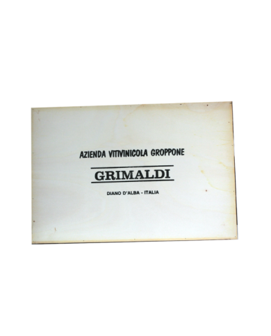 Geschenk-Ideen  Cassetta in legno 6 bottiglie vino - Grimaldi Luigino 112,30 €