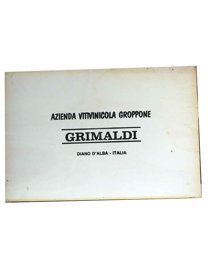 Idee Regalo  Cassetta in legno 6 bottiglie vino - Grimaldi Luigino 112,30 €