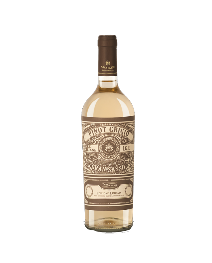 Witte Wijnen  Gran Sasso Pinot Grigio Terre Siciliane IGP 2024 - Fantini Farnese 7,56 â‚¬ Witte Wijnen  Gran Sasso Pinot Grigio Terre Siciliane IGP 2024 - Fantini Farnese 7,56 â‚¬