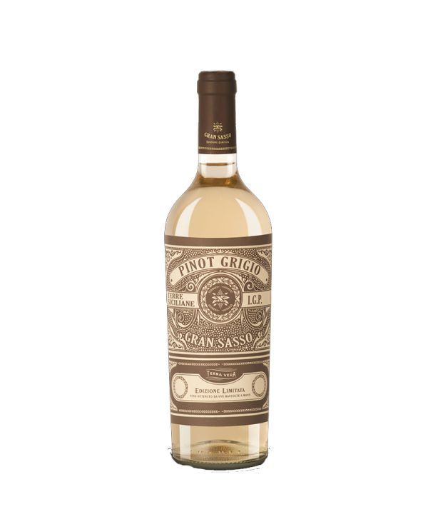 Witte Wijnen  Gran Sasso Pinot Grigio Terre Siciliane IGP 2024 - Fantini Farnese 7,56 â‚¬ Witte Wijnen  Gran Sasso Pinot Grigio Terre Siciliane IGP 2024 - Fantini Farnese 7,56 â‚¬