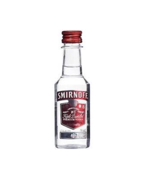 Distillati  Vodka Smirnoff Red Mignon Cl.5 2,00 €