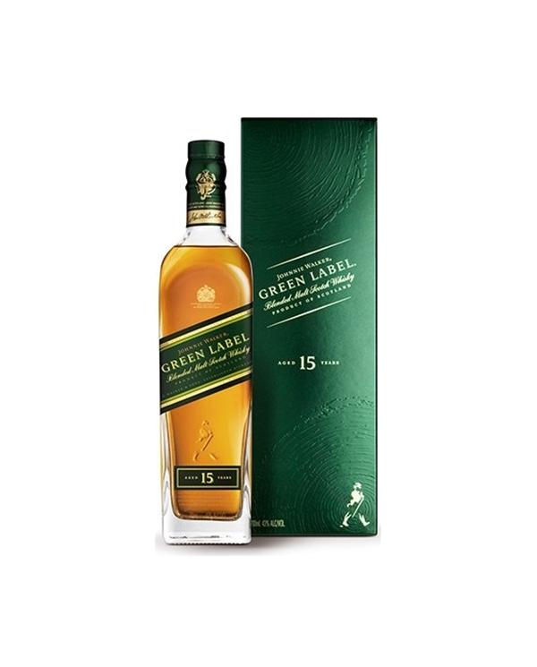 Distillates  Whisky Johnnie Walker Green Lable 15Y Cl.70 51,06 €