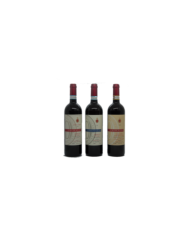 Rode wijnen  Tris di vini Barbera d'alba Roero Arneis Nebbbiolo con cassetta in legno - Grimaldi Luigino 48,36 €