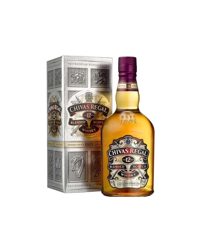Distillates  Whisky Chivas Regal 12 Years Old Lt.1 40,56 â‚¬ Distillates  Whisky Chivas Regal 12 Years Old Lt.1 40,56 â‚¬