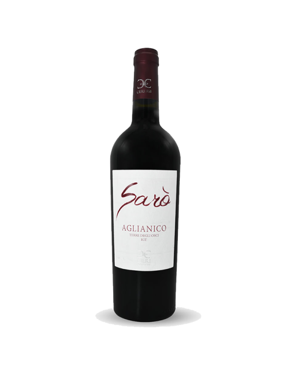 Rode wijnen  Sarò Aglianico IGT Terre degli Osci 2013 - Cantine Cieri 14,29 â‚¬ Rode wijnen  Sarò Aglianico IGT Terre degli Osci 2013 - Cantine Cieri 14,29 â‚¬