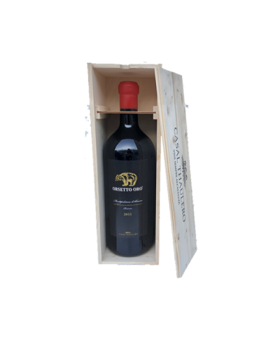 Red Wines  Montepulciano D'Abruzzo DOP 2011 Riserva Orsetto Oro Magnum - Casal Thaulero 31,56 € Red Wines  Montepulciano D'Abruzzo DOP 2011 Riserva Orsetto Oro Magnum - Casal Thaulero 31,56 €