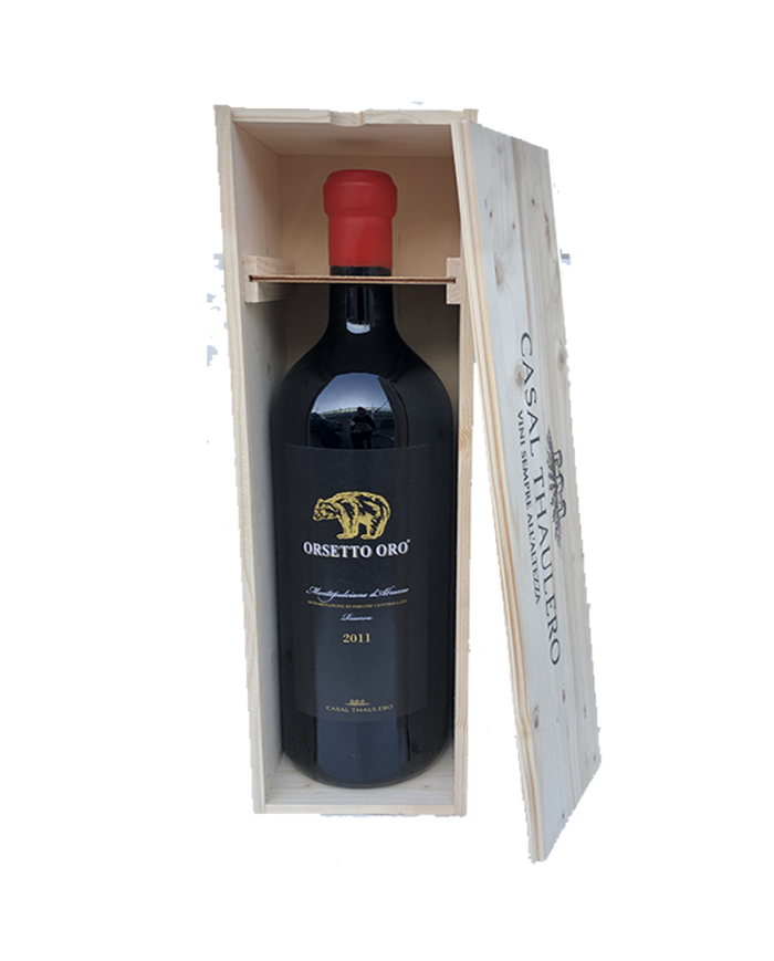 Rode wijnen  Montepulciano D'Abruzzo DOP 2011 Riserva Orsetto Oro Magnum - Casal Thaulero 31,56 â‚¬ Rode wijnen  Montepulciano D'Abruzzo DOP 2011 Riserva Orsetto Oro Magnum - Casal Thaulero 31,56 â‚¬