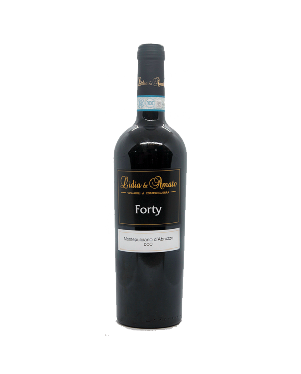 Red Wines  Forty Montepulciano D’Abruzzo DOP 2019 - Lidia e Amato 7,03 â‚¬ Red Wines  Forty Montepulciano D’Abruzzo DOP 2019 - Lidia e Amato 7,03 â‚¬