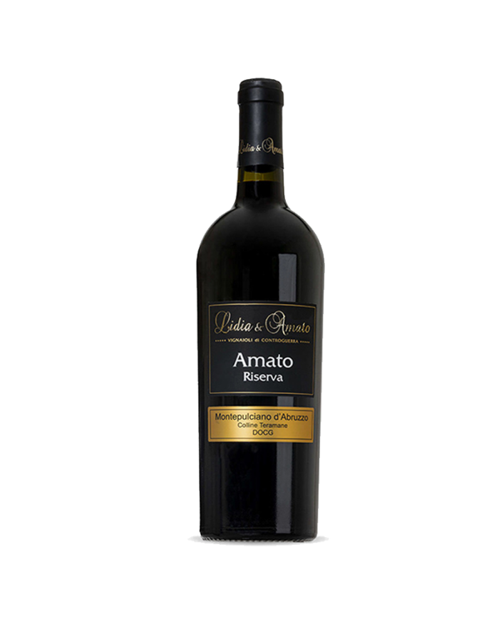 Red Wines  Amato Montepulciano D’Abruzzo Colline Teramane DOCG - Riserva 2017 - Lidia e Amato 17,78 € Red Wines  Amato Montepulciano D’Abruzzo Colline Teramane DOCG - Riserva 2017 - Lidia e Amato 17,78 €