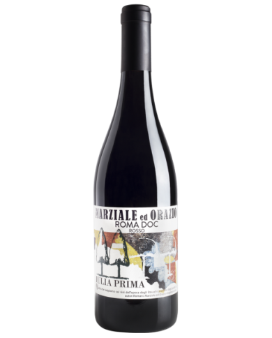 Vini Rossi  Marziale ed Orazio Roma DOC Rosso Iulia Prima 2018 - La Rasenna 7,13 €
