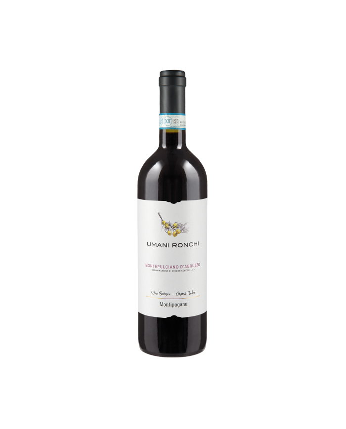Vini Rossi  Montipagano Montepulciano D'Abruzzo DOC Biologico 2022 - Umani Ronchi 8,02 €