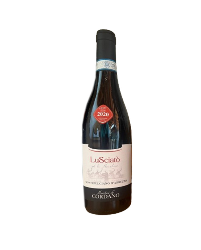 Vini Rossi  Lu Sciatò Montepulciano D’Abruzzo DOC 2020 - Marchesi de Cordano 6,84 €
