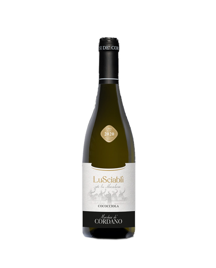 Witte Wijnen  LU SCIABLI’ Cococciola Collezione Privata 2019 - Marchesi de Cordano 11,45 â‚¬ Witte Wijnen  LU SCIABLI’ Cococciola Collezione Privata 2019 - Marchesi de Cordano 11,45 â‚¬