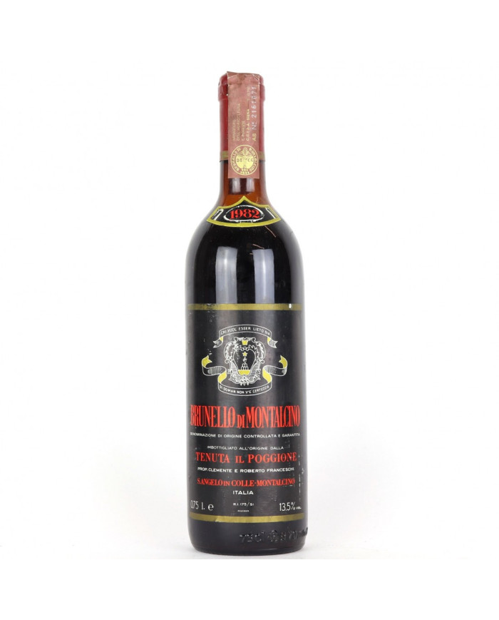Rode wijnen  Brunello di Montalcino Il Poggione 1983 - Tenuta Il Poggione 158,00 €