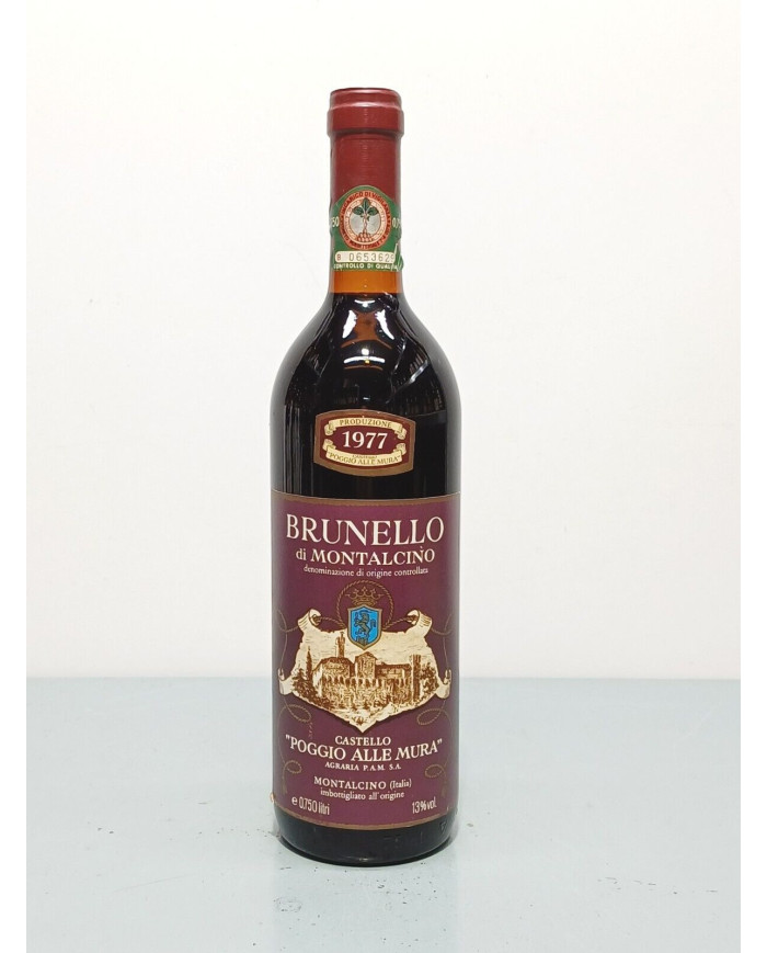 Rode wijnen  Poggio Alle Mura Brunello Di Montalcino 1977 - Agraria PAM 49,00 €