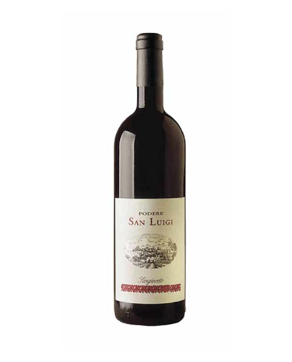 Rode wijnen  Toscana Sangioveto 1998 - Podere San Luigi 47,00 €