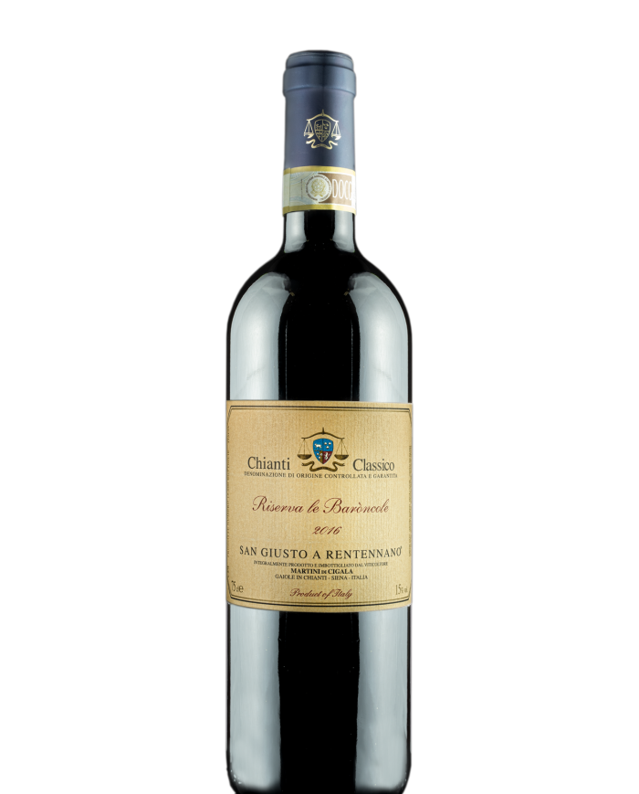 Rode wijnen  Chianti Classico Riserva Le Baroncole 2001 - San Giusto a Rentennano 36,00 €