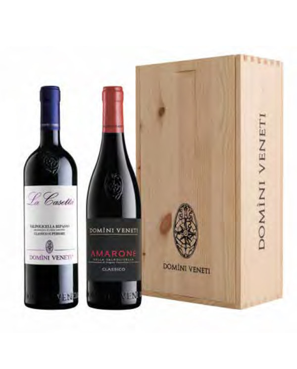 Red Wines  Confezione 2 btg La Casetta Ripasso, Amarone Classico - Domini Veneti 50,18 â‚¬ Red Wines  Confezione 2 btg La Casetta Ripasso, Amarone Classico - Domini Veneti 50,18 â‚¬