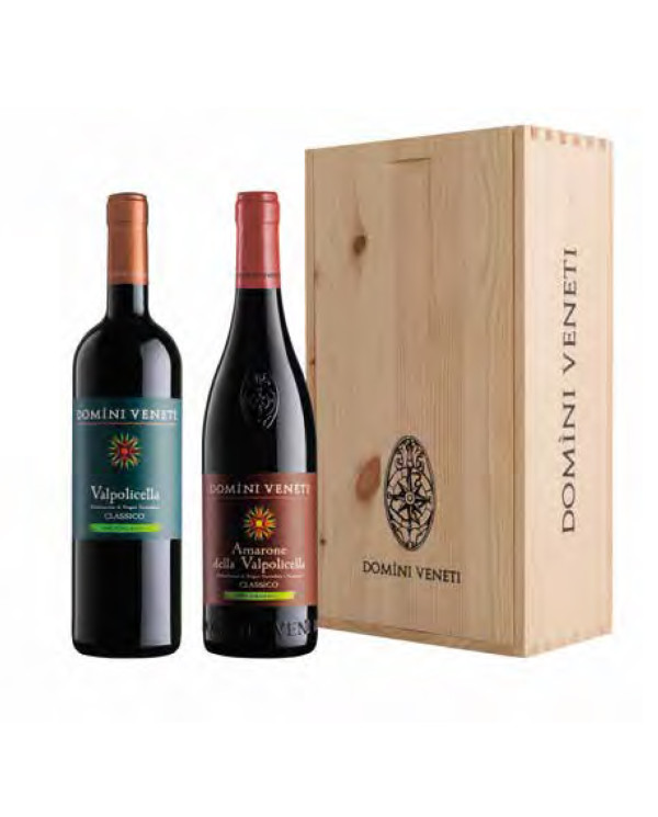 Vini Rossi  Confezione Bio 2 btg Valpolicella Bio, Amarone Bio - Domini Veneti 49,79 â‚¬ Vini Rossi  Confezione Bio 2 btg Valpolicella Bio, Amarone Bio - Domini Veneti 49,79 â‚¬