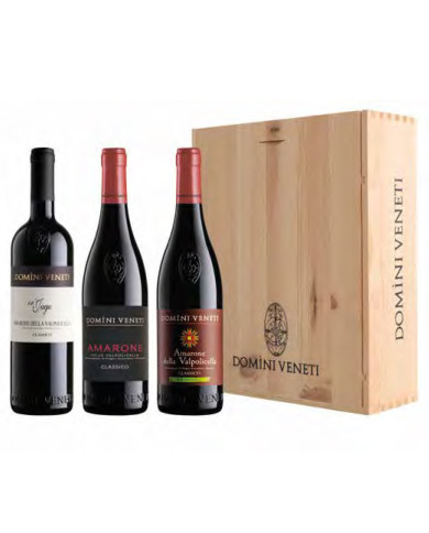 Rode wijnen  Confezione Amarone - 3 Btg Amarone Or’Jago, Amarone Classico, Amarone Bio - Domini Veneti 104,91 € Rode wijnen  Confezione Amarone - 3 Btg Amarone Or’Jago, Amarone Classico, Amarone Bio - Domini Veneti 104,91 €