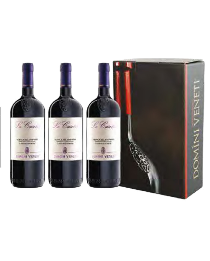 Große Formate  Confezione Tripla La Casetta Valpolicella Ripasso DOC Classico Superiore Magnum - Domini Veneti 94,18 € Große Formate  Confezione Tripla La Casetta Valpolicella Ripasso DOC Classico Superiore Magnum - Domini Veneti 94,18 €