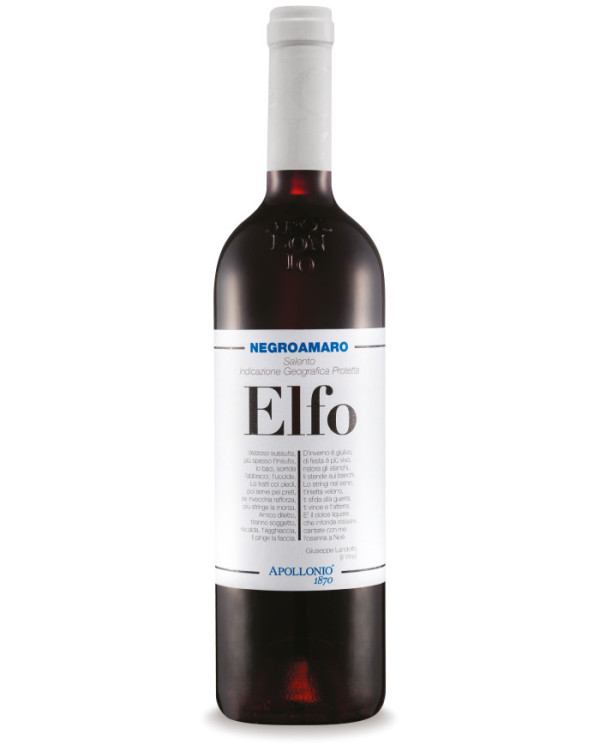 Red Wines  Elfo Negroamaro Rosso Salento IGP 2023 - Apollonio 6,90 â‚¬ Red Wines  Elfo Negroamaro Rosso Salento IGP 2023 - Apollonio 6,90 â‚¬