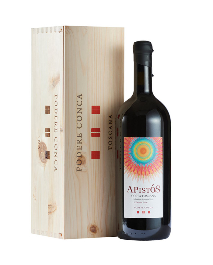 Rode wijnen  Apistós Igt Costa Toscana 2019 Magnum - Podere Conca 118,80 â‚¬ Rode wijnen  Apistós Igt Costa Toscana 2019 Magnum - Podere Conca 118,80 â‚¬