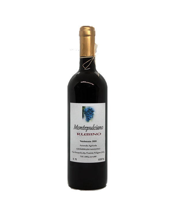 Rode wijnen  Montepulciano Rubino 2020 - Leombruni Mazzino 5,57 â‚¬ Rode wijnen  Montepulciano Rubino 2020 - Leombruni Mazzino 5,57 â‚¬