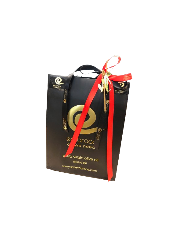 Olio Extravergine di Oliva  Olio extravergine di oliva Sicilia IGP 500 ml shopper - Evo Embrace 33,55 â‚¬ Olio Extravergine di Oliva  Olio extravergine di oliva Sicilia IGP 500 ml shopper - Evo Embrace 33,55 â‚¬