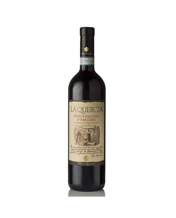 Rode wijnen  Montepulciano d'Abruzzo DOC 2020 - Vini la Quercia 12,80 â‚¬ Rode wijnen  Montepulciano d'Abruzzo DOC 2020 - Vini la Quercia 12,80 â‚¬