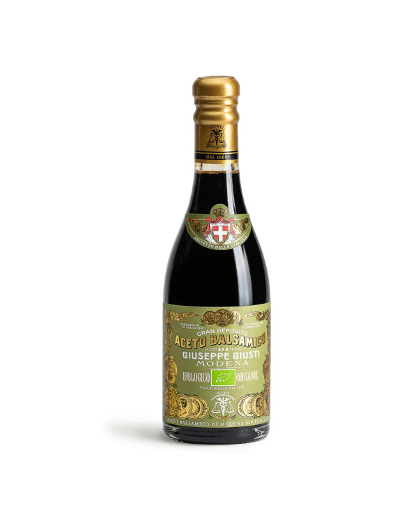 Delicacies  Aceto Balsamico di Modena IGP Biologico 3 Medaglie d'oro - Champagnotta - Giuseppe Giusti 24,70 â‚¬ Delicacies  Aceto Balsamico di Modena IGP Biologico 3 Medaglie d'oro - Champagnotta - Giuseppe Giusti 24,70 â‚¬