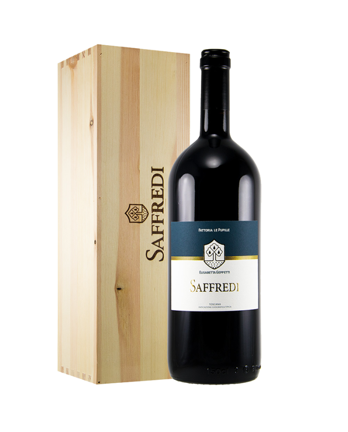 Vini Rossi  Maremma Toscana Rosso IGT Saffredi 2022 Magnum - Fattoria Le Pupille 175,00 €