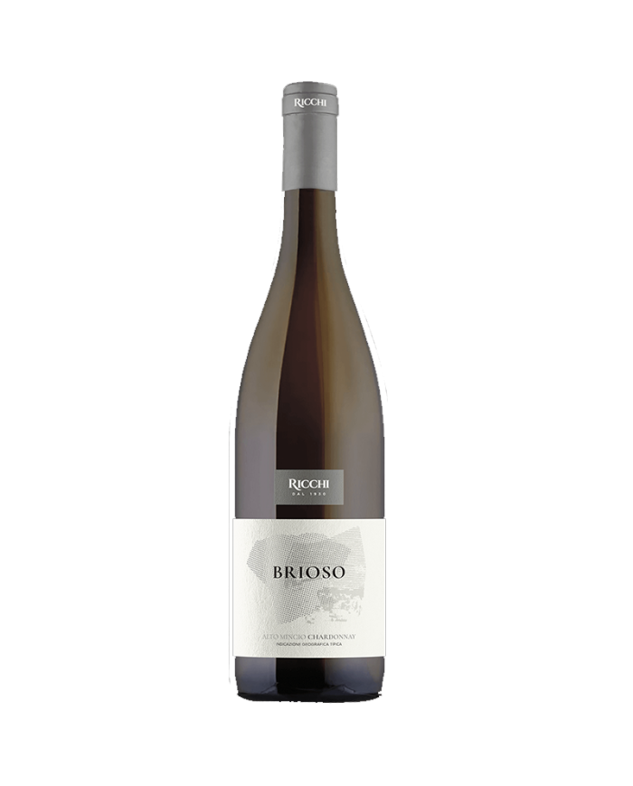 Vini Bianchi  Brioso Alto Mincio chardonnay IGT Bianco 2024 - Cantina Ricchi 9,45 €