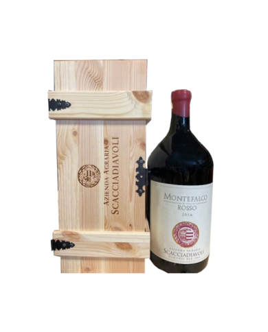 Rode wijnen  Montefalco Rosso DOC 2021 jeroboam 3L Cassetta Legno- Scacciadiavoli 57,30 â‚¬ Rode wijnen  Montefalco Rosso DOC 2021 jeroboam 3L Cassetta Legno- Scacciadiavoli 57,30 â‚¬