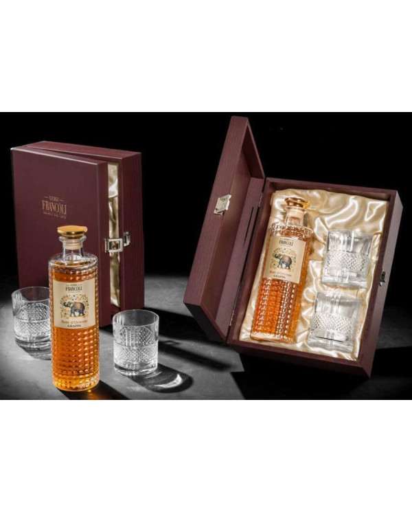Distillati  Grappa Notti d’Oriente 70cl con due bicchieri - Luigi Francoli 86,62 €