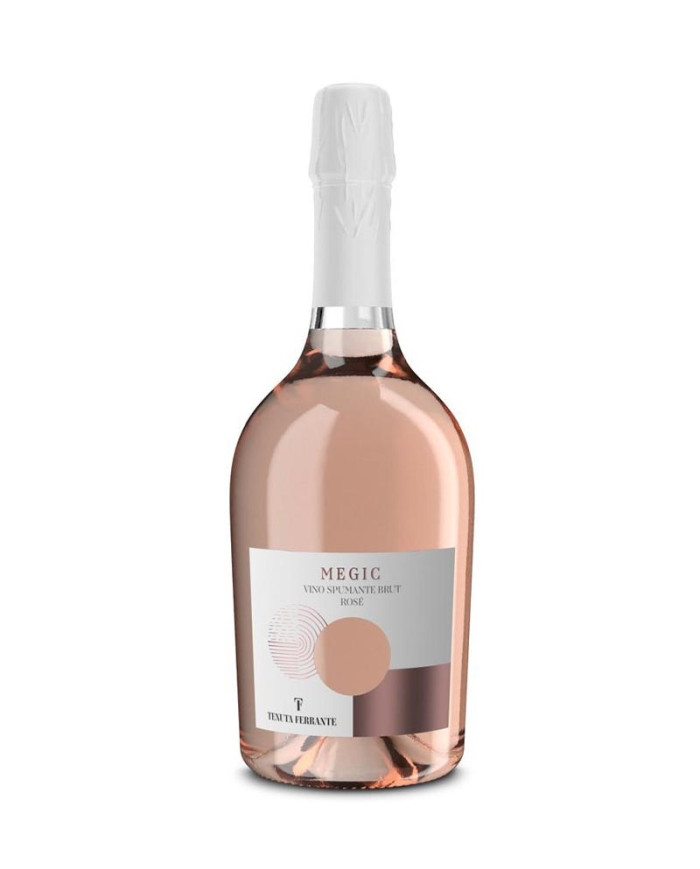 Witte Wijnen  Spumante Brut Rosè Megic - Tenuta Ferrante 11,41 €