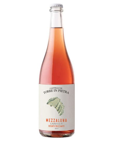 Rosé Wines  Mezzaluna Rosato Frizzante Lazio IGT - Castelli di Torre in Pietra 10,00 € Rosé Wines  Mezzaluna Rosato Frizzante Lazio IGT - Castelli di Torre in Pietra 10,00 €
