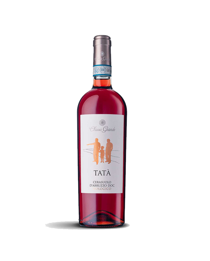 Rosé Wines  Tatà Cerasuolo D’Abruzzo DOC 2019 Biologico - Chiusa Grande 11,06 € Rosé Wines  Tatà Cerasuolo D’Abruzzo DOC 2019 Biologico - Chiusa Grande 11,06 €