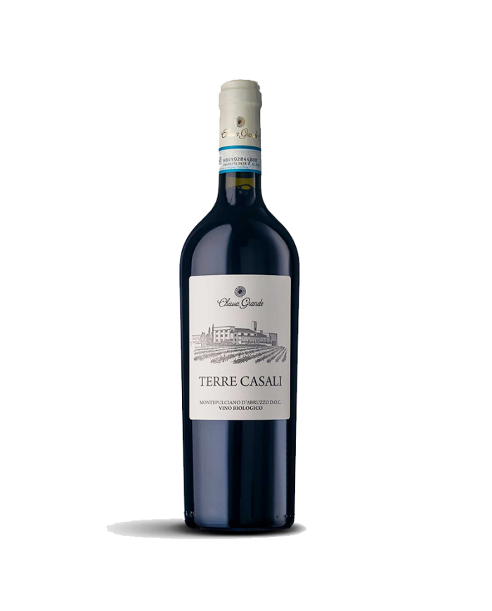 Rode wijnen  Terre Casali Montepulciano D’Abruzzo DOC 2020 Biologico - Chiusa Grande 5,85 €