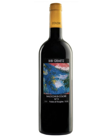 Red Wines  Balocchi di Colore n° 3 Toscana IGT 2020 - Bibi Graetz 260,00 € Red Wines  Balocchi di Colore n° 3 Toscana IGT 2020 - Bibi Graetz 260,00 €
