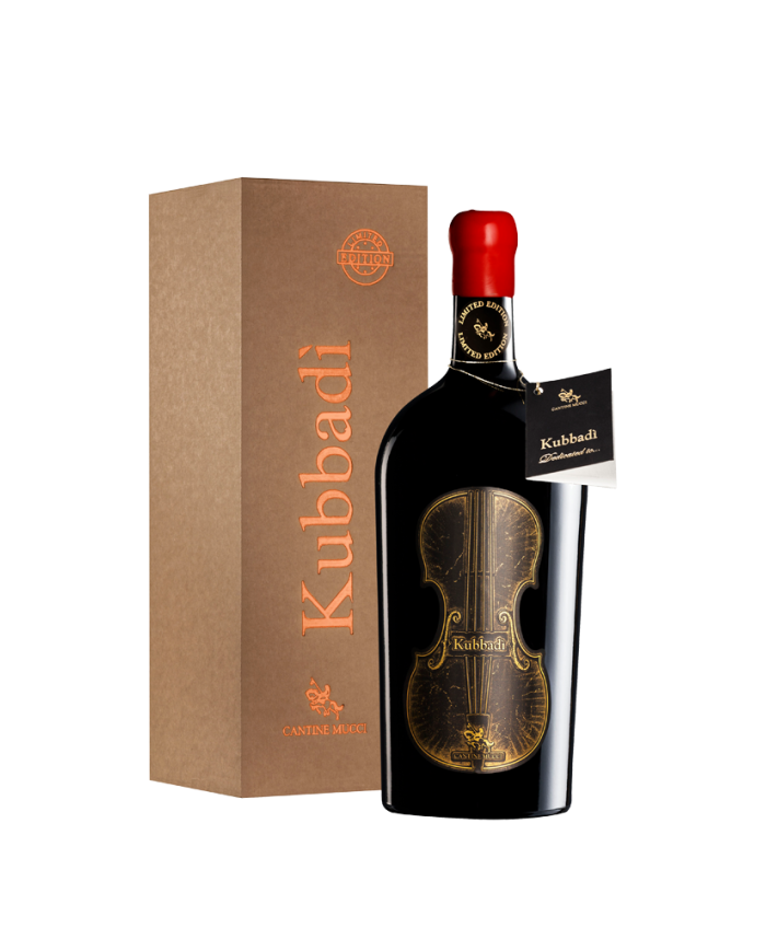 Rode wijnen  Kubbadi Rosso Terre di Chieti IGT 2019 magnum limited edition - Cantine Mucci 83,11 €