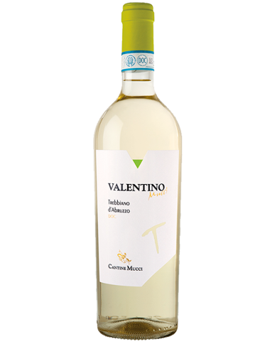 White wines  Valentino Trebbiano d’Abruzzo DOC -2023 - Cantine Mucci 9,80 € White wines  Valentino Trebbiano d’Abruzzo DOC -2023 - Cantine Mucci 9,80 €