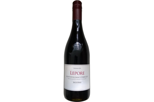 Vini Rossi  Ancestrale Senza Solfiti Lepore Montepulciano d'Abruzzo DOC 2014 - Cantina Lepore 9,95&nbsp;€