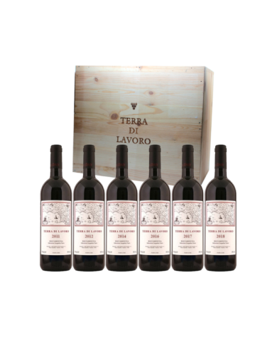 Red Wines  Cassetta legno 6 bt. Terra di Lavoro 2011 - 2012 - 2014 - 2016 - 2017 -2018 - Galardi 258,64 â‚¬ Red Wines  Cassetta legno 6 bt. Terra di Lavoro 2011 - 2012 - 2014 - 2016 - 2017 -2018 - Galardi 258,64 â‚¬
