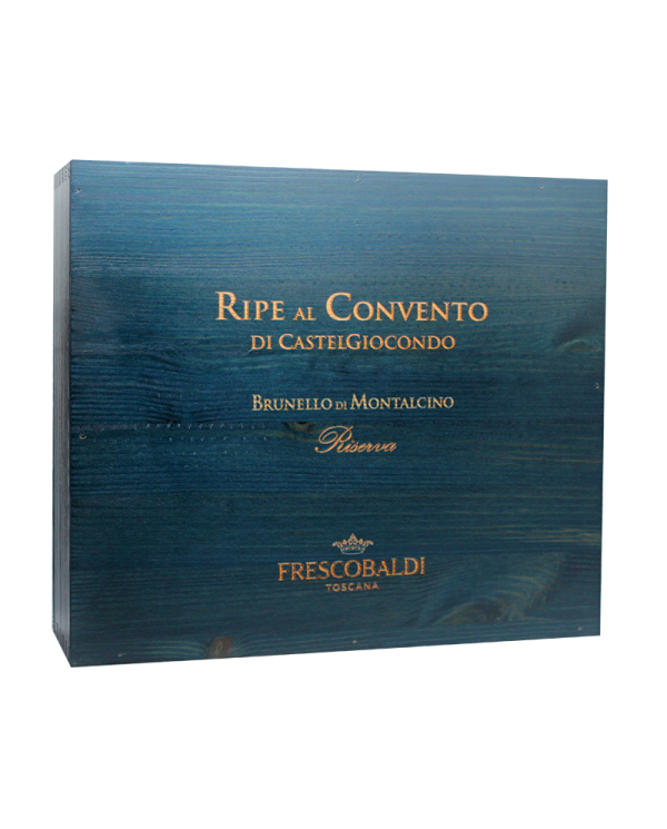 Zubehör  Cassetta in legno Vuota Ripe al Convento di Castelgiocondo - Brunello di Montalcino Riserva - Frescobaldi 16,39 â‚¬ Zubehör  Cassetta in legno Vuota Ripe al Convento di Castelgiocondo - Brunello di Montalcino Riserva - Frescobaldi 16,39 â‚¬