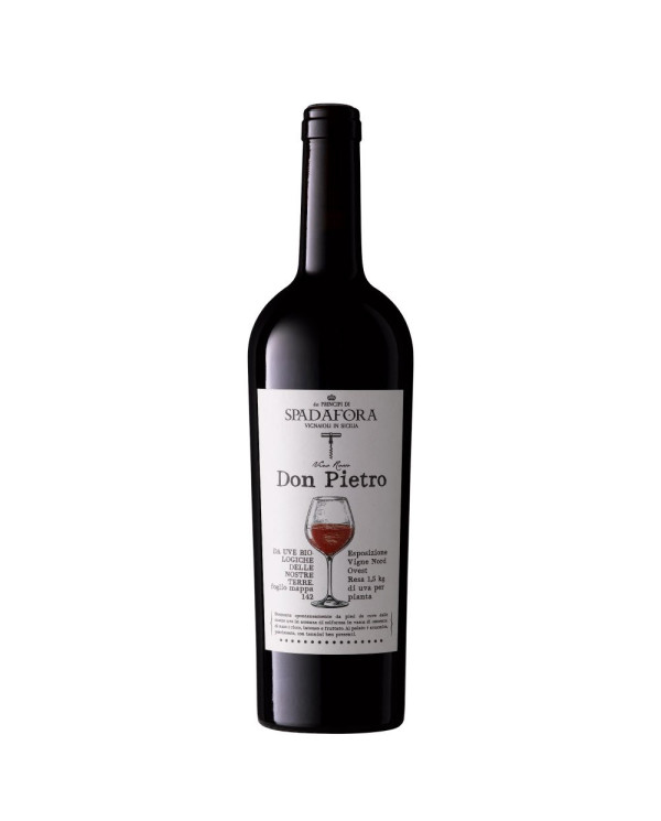 Vini Rossi  Don Pietro Rosso IGP Bio 2020 - Dei Principi di Spadafora 12,80 â‚¬ Vini Rossi  Don Pietro Rosso IGP Bio 2020 - Dei Principi di Spadafora 12,80 â‚¬