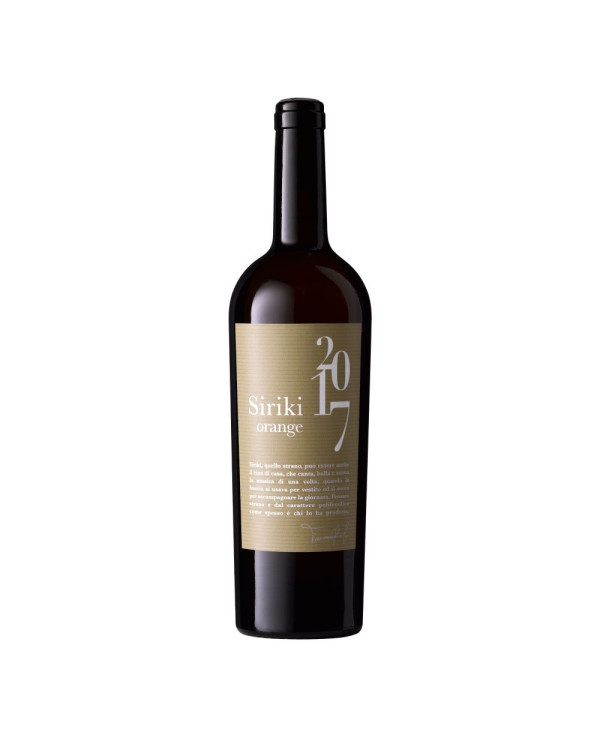 Vini Bianchi  Siriki Orange Terre Siciliane IGP Bio 2017 - Dei Principi di Spadafora 36,50 â‚¬ Vini Bianchi  Siriki Orange Terre Siciliane IGP Bio 2017 - Dei Principi di Spadafora 36,50 â‚¬