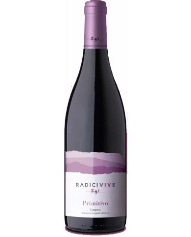Rode wijnen  Primitivo IGP 2023 - Radici Vive 11,25 € Rode wijnen  Primitivo IGP 2023 - Radici Vive 11,25 €