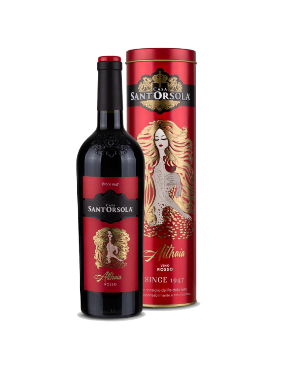 Rode wijnen  Sant'Orsola Vino Rosso Althaia ( con astuccio ) 9,80 € Rode wijnen  Sant'Orsola Vino Rosso Althaia ( con astuccio ) 9,80 €